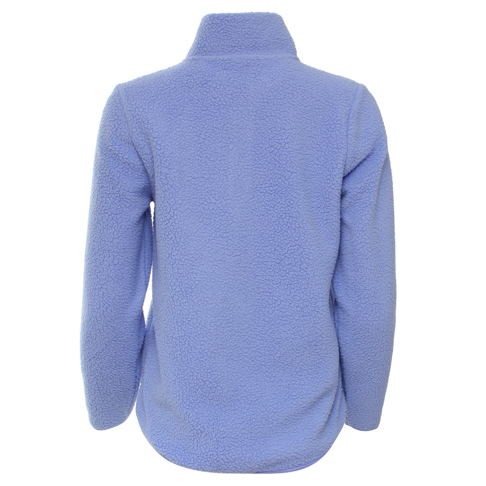 RANT & RAVE LADIES Angie Blue Half Zip Blue side view