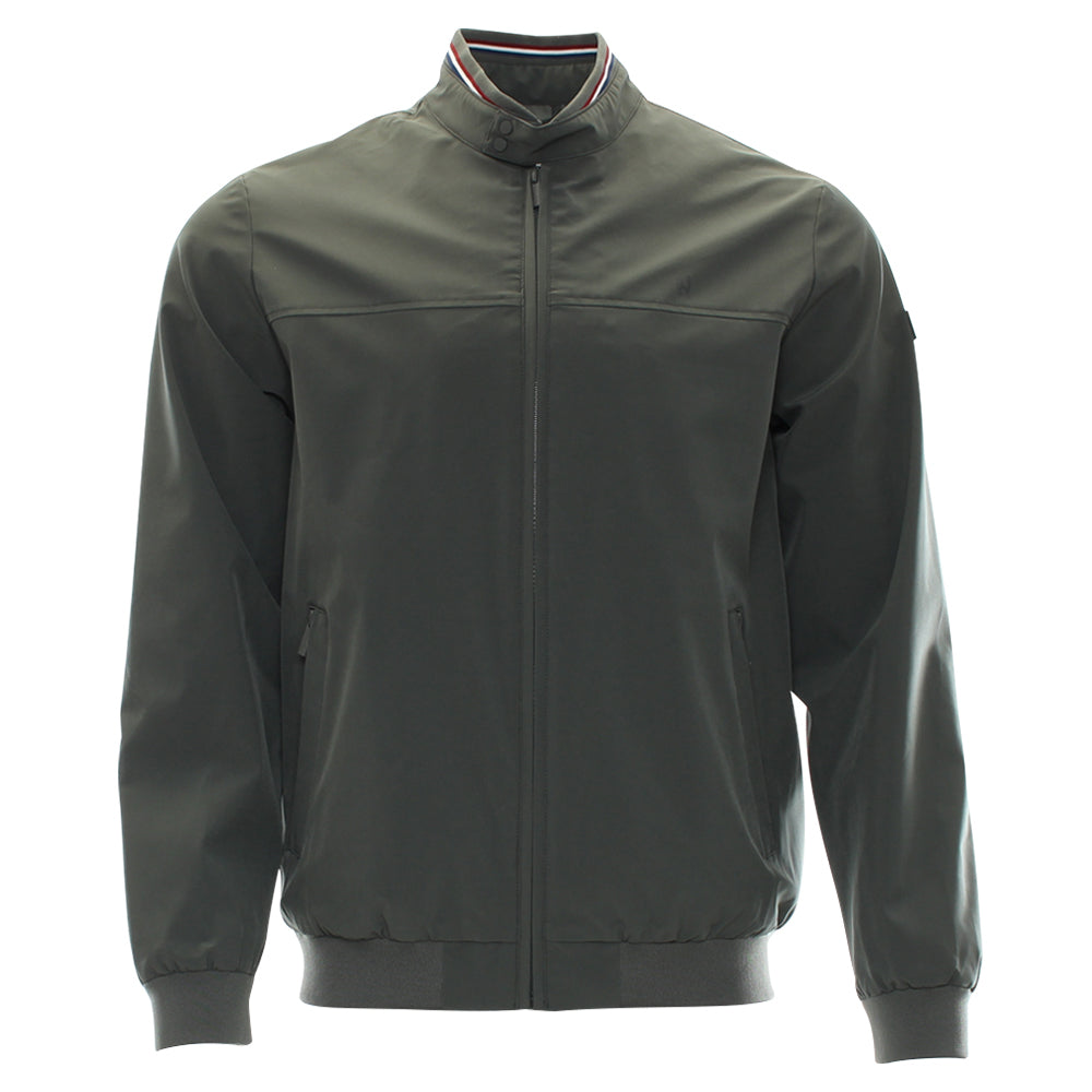 Kenrow Menswear Aston Khaki Bomber KHAKI back view
