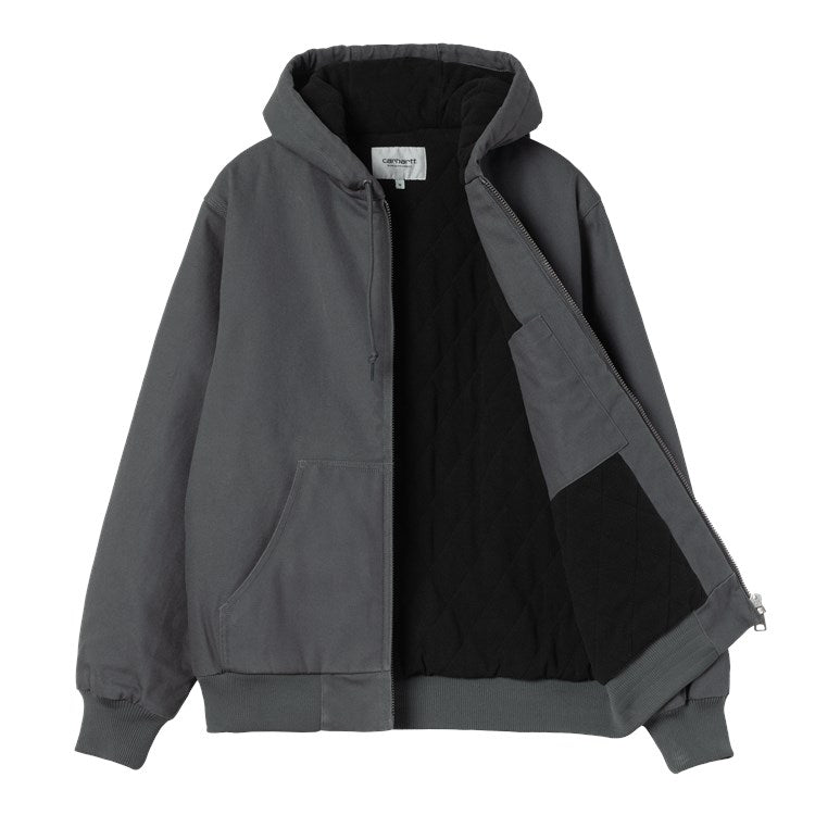 Carhartt WIP Active Winter Jacket-Graphite Graphite flat front view