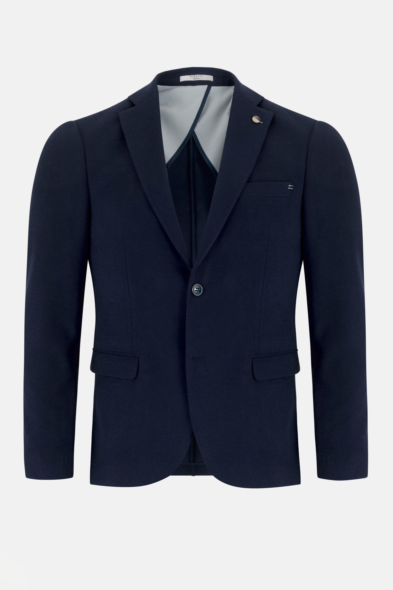 Men's Alfie Navy Blazer-Front View