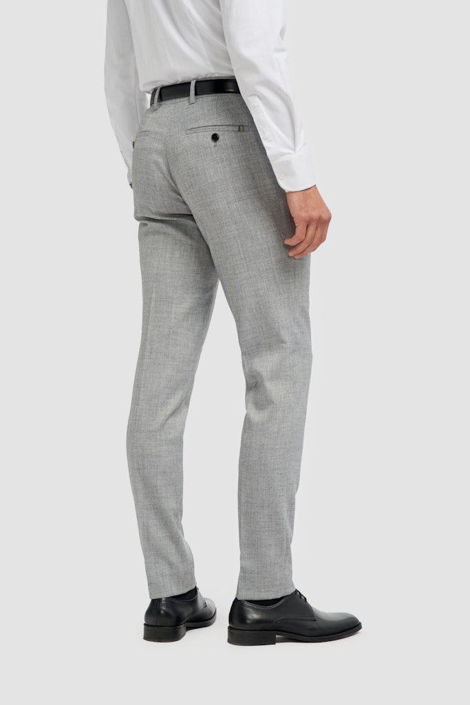 Malibu Grey Trousers-Side view