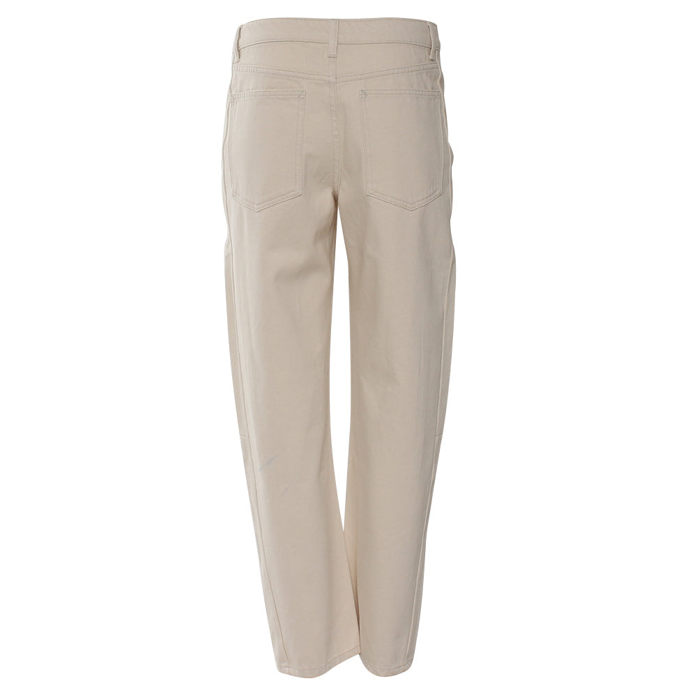 RANT & RAVE LADIES Dea Ecru Barrel Jean Ecru flat front view