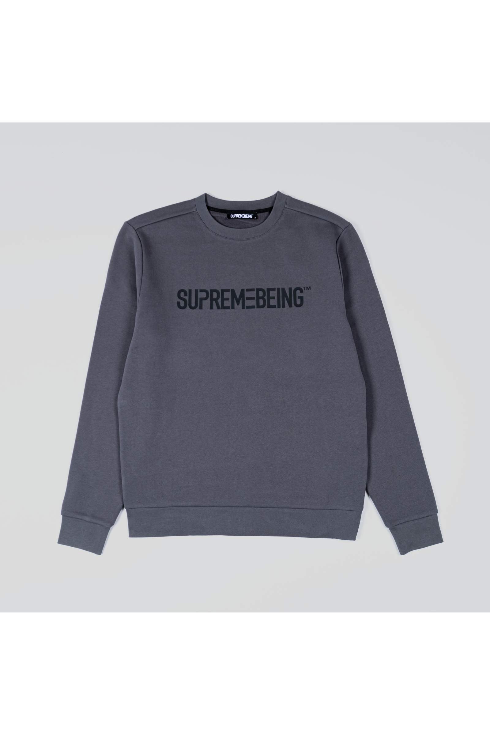 Supreme Being Energy Dark Grey Sweatshirt Dark Grey front view