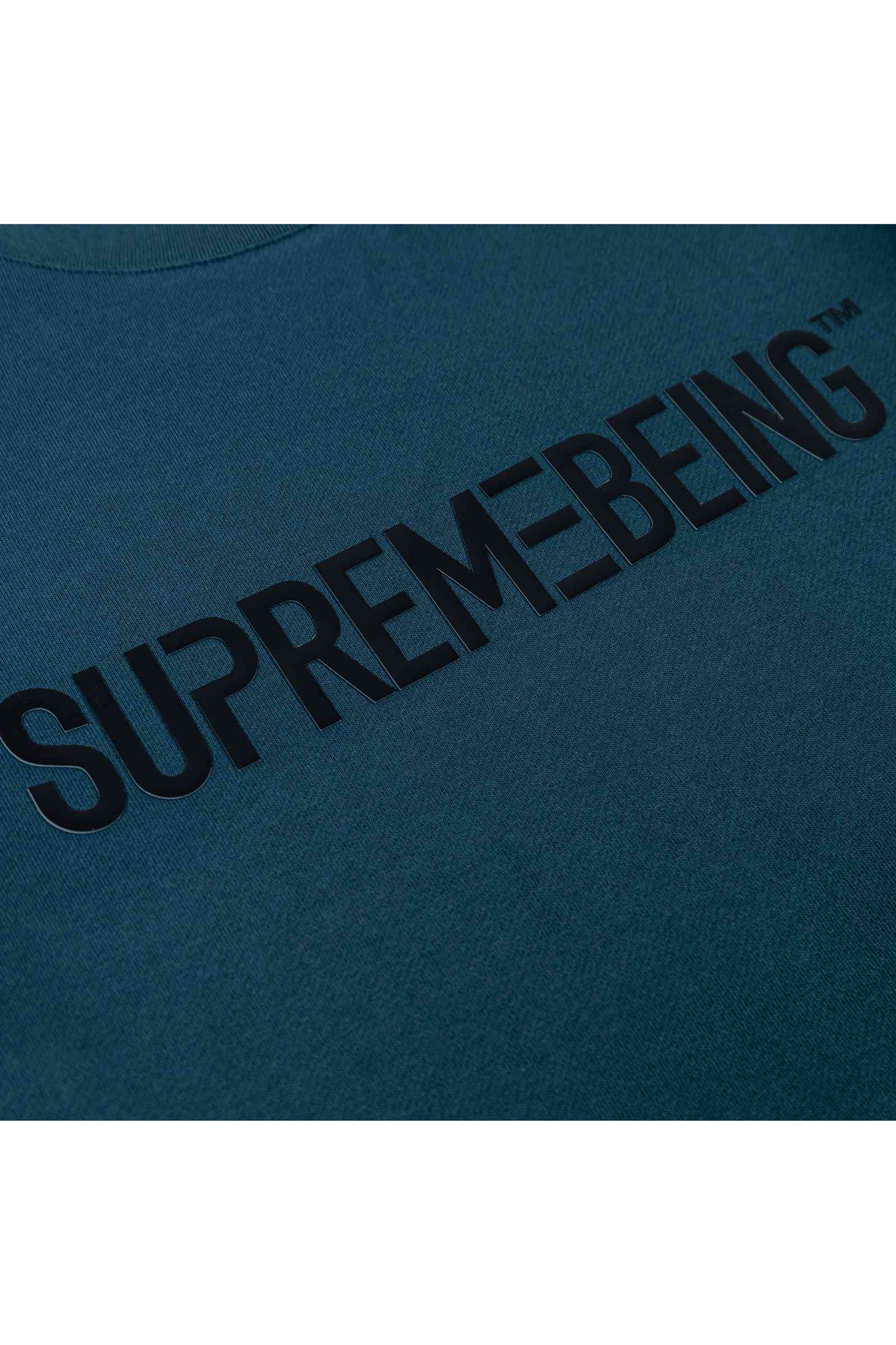 Supreme Being Energy Azure Teal Sweatshirt Azure Teal side view