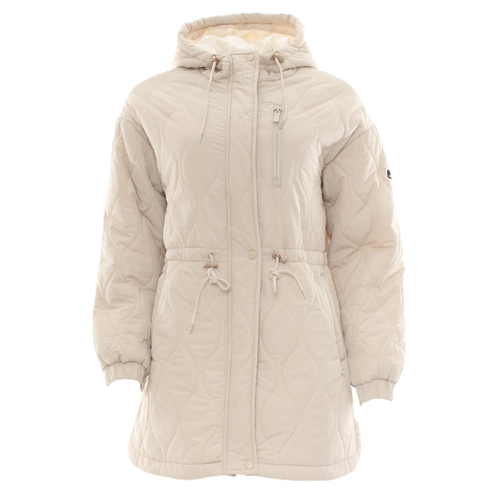 Ladies Relax & Renew Emilia Stone Jacket-Ghost Front View