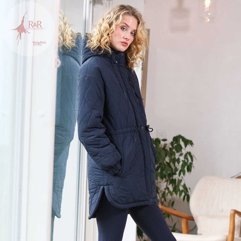 Relax & Renew Emilia Navy Jacket