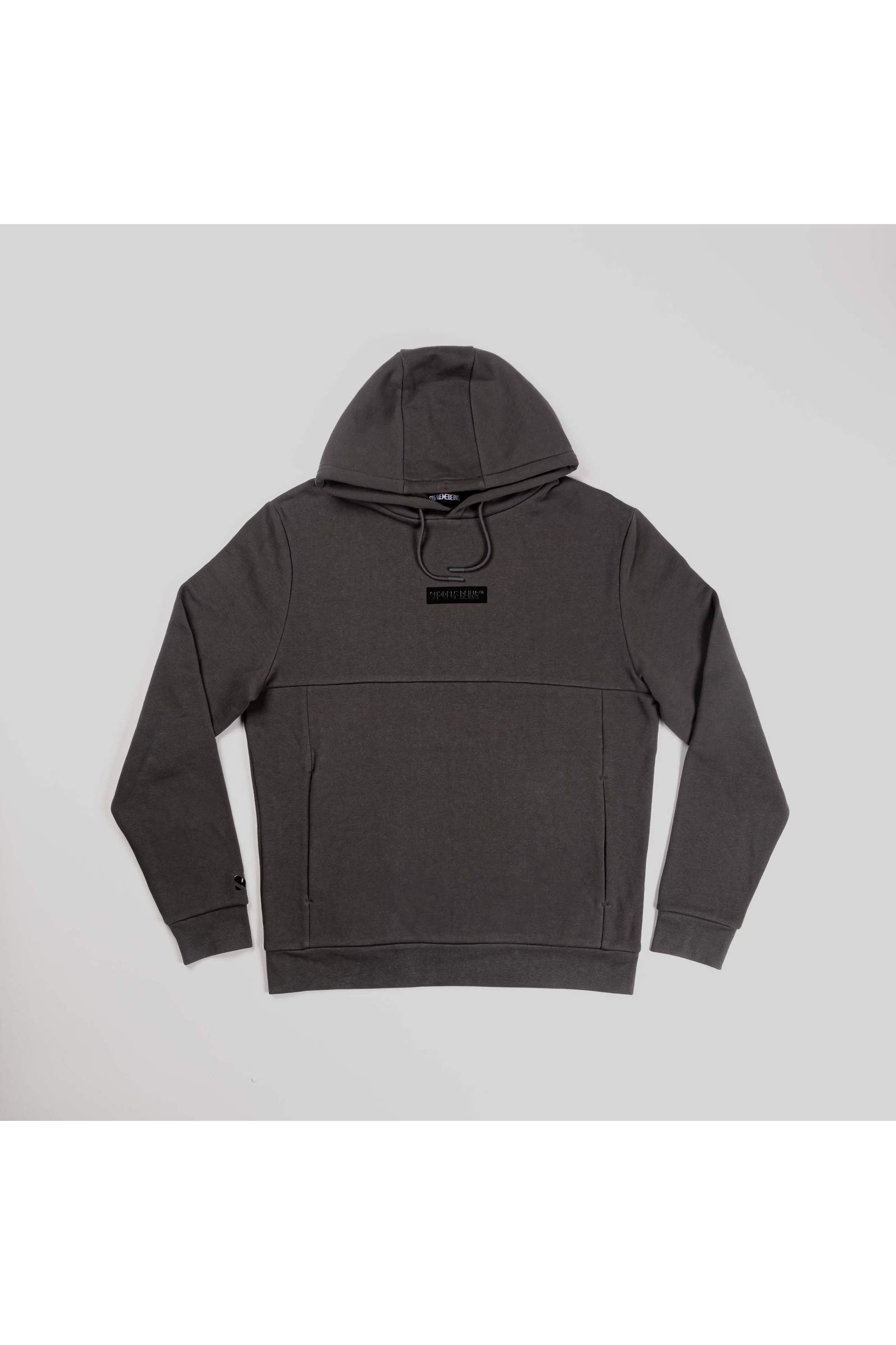 Supreme Being Element Dark Grey Hoodie DARK GREY model front view