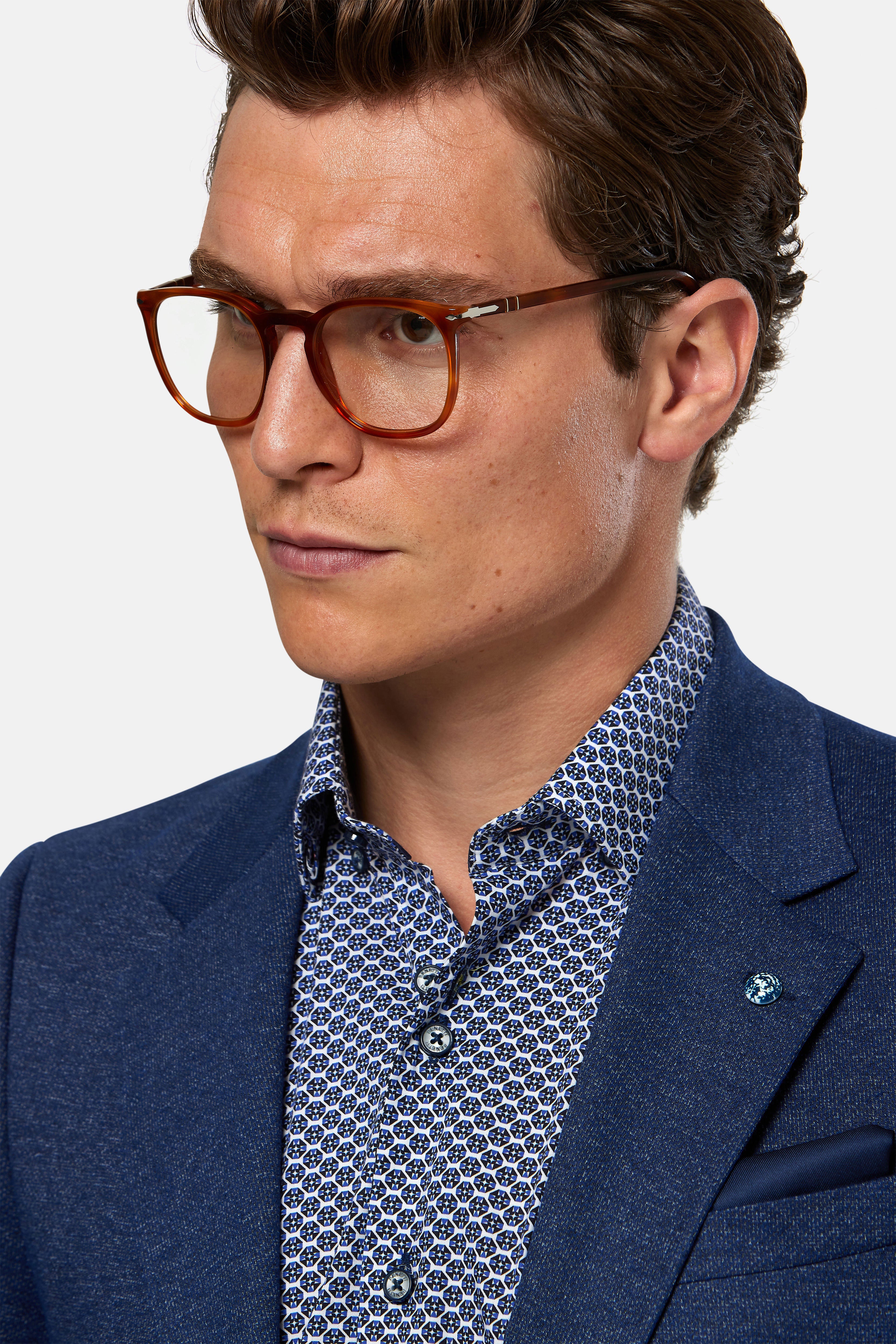 BENETTI Havana Jacket - Blue Blue back view