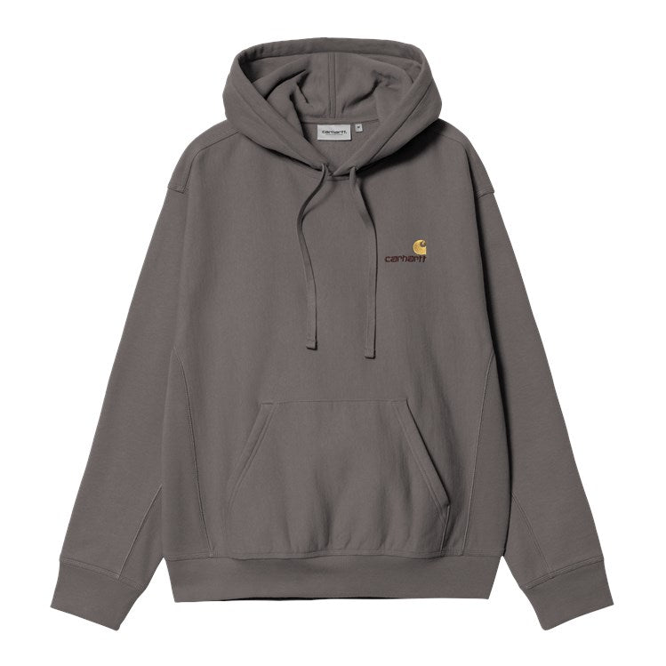 Hooded American Script Sweat-Porphyry