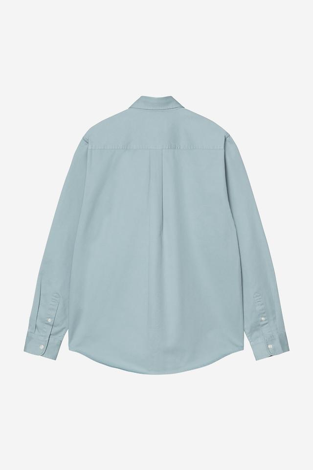 Light blue shirt on a white background