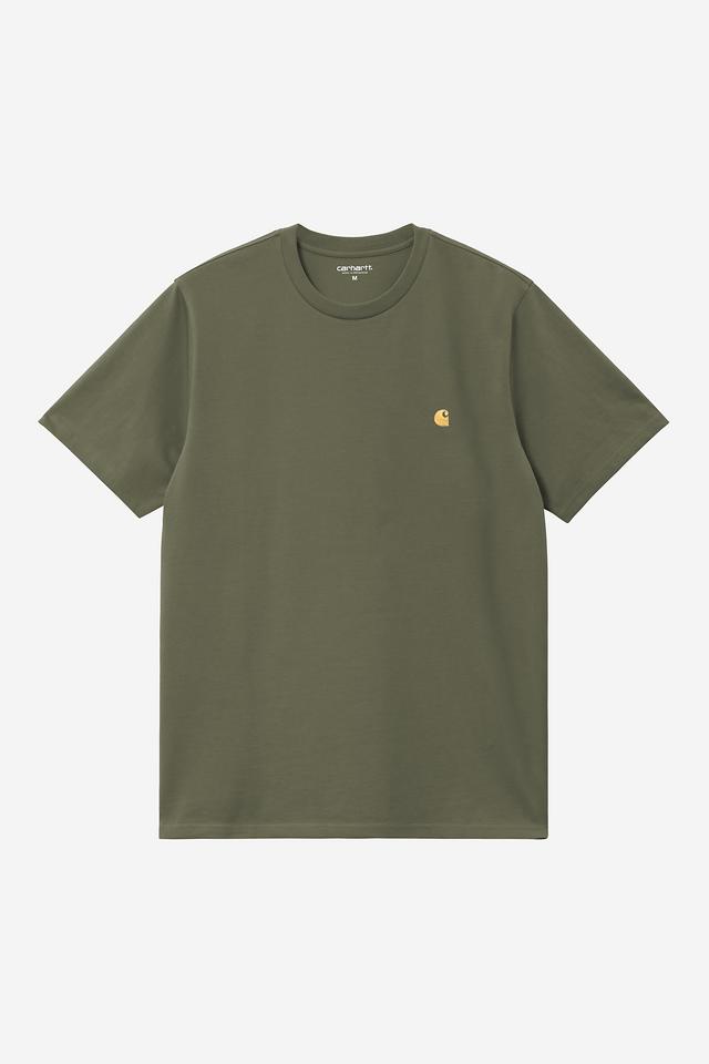 Carhartt WIP Chase T-Shirt-Leaf/Gold Leaf / Gold back view
