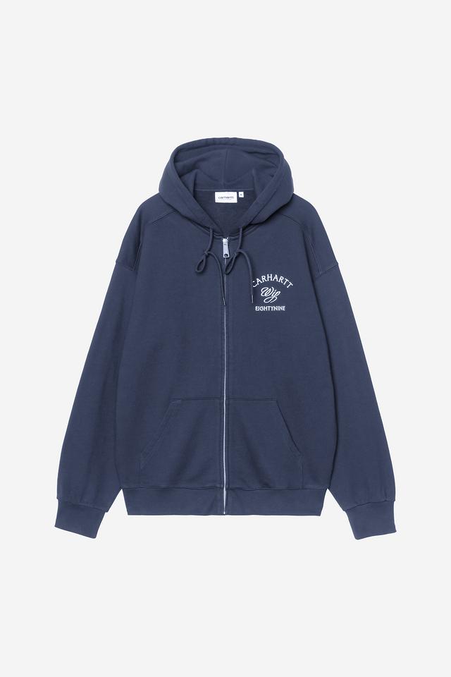 Carhartt WIP Hooded Eightynine Sweat Jacket Jupiter front view