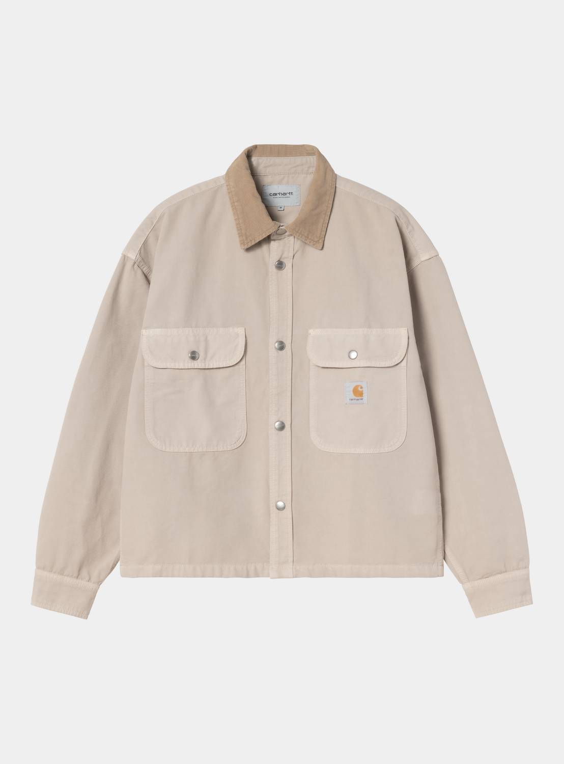 Carhartt WIP Prescott Shirt Jac-String / Leather String / Leather side view
