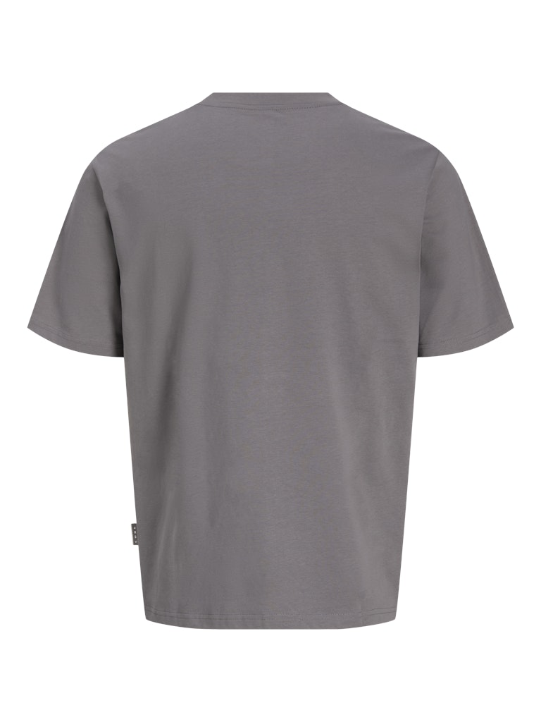 Men's Fusion Big Branding Tee Short Sleeve Crew Neck-City Skyline-Back View