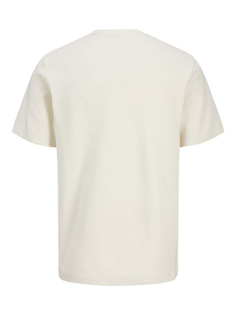 White t-shirt on a white background