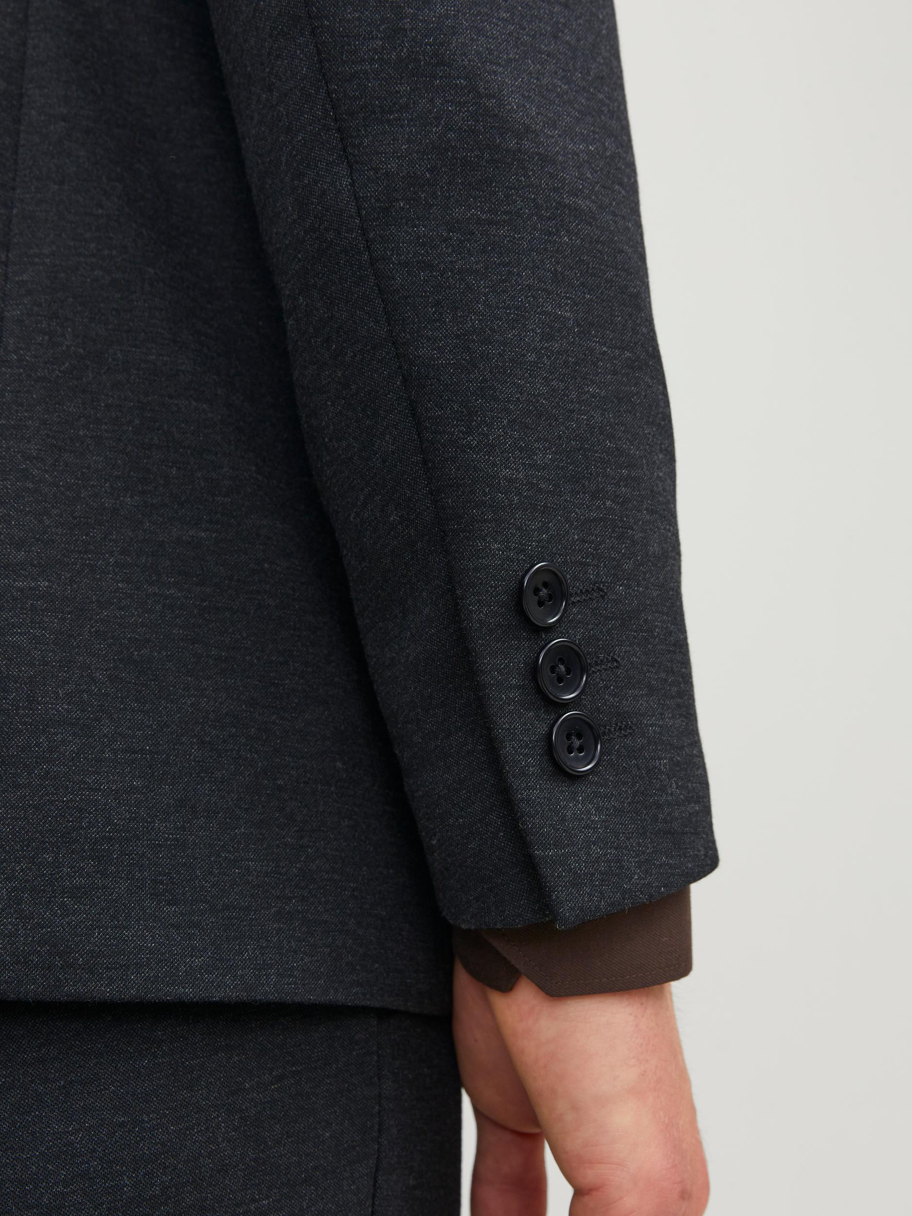 JACK JONES PREMIUM Jones Stretch Blazer-Black Beauty Black Beauty back view