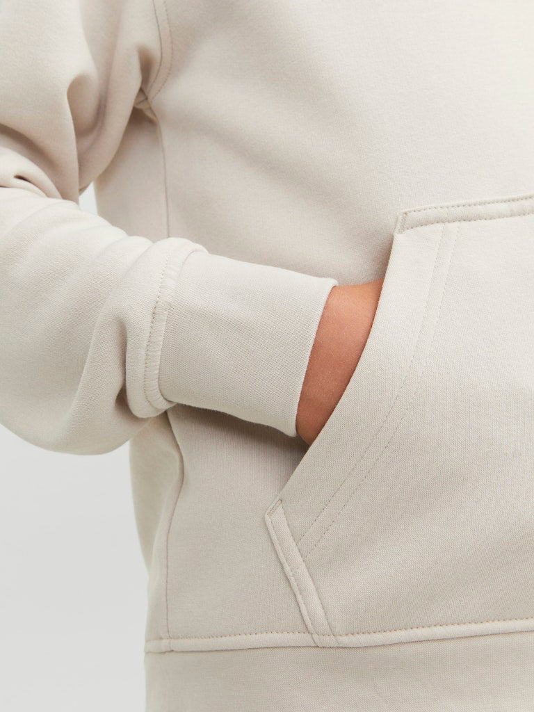 Boy's Vesterbro Sweat Hood Junior-Moonbeam-Pocket View