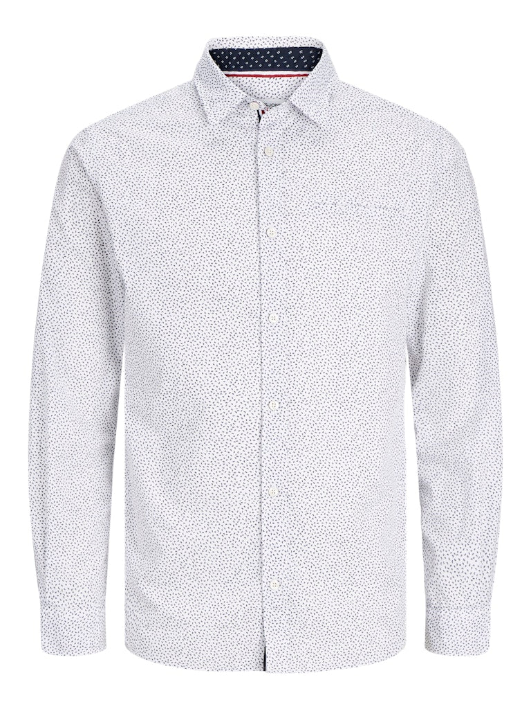 JACK & JONES Remy Detail Bright White Shirt Bright White side view