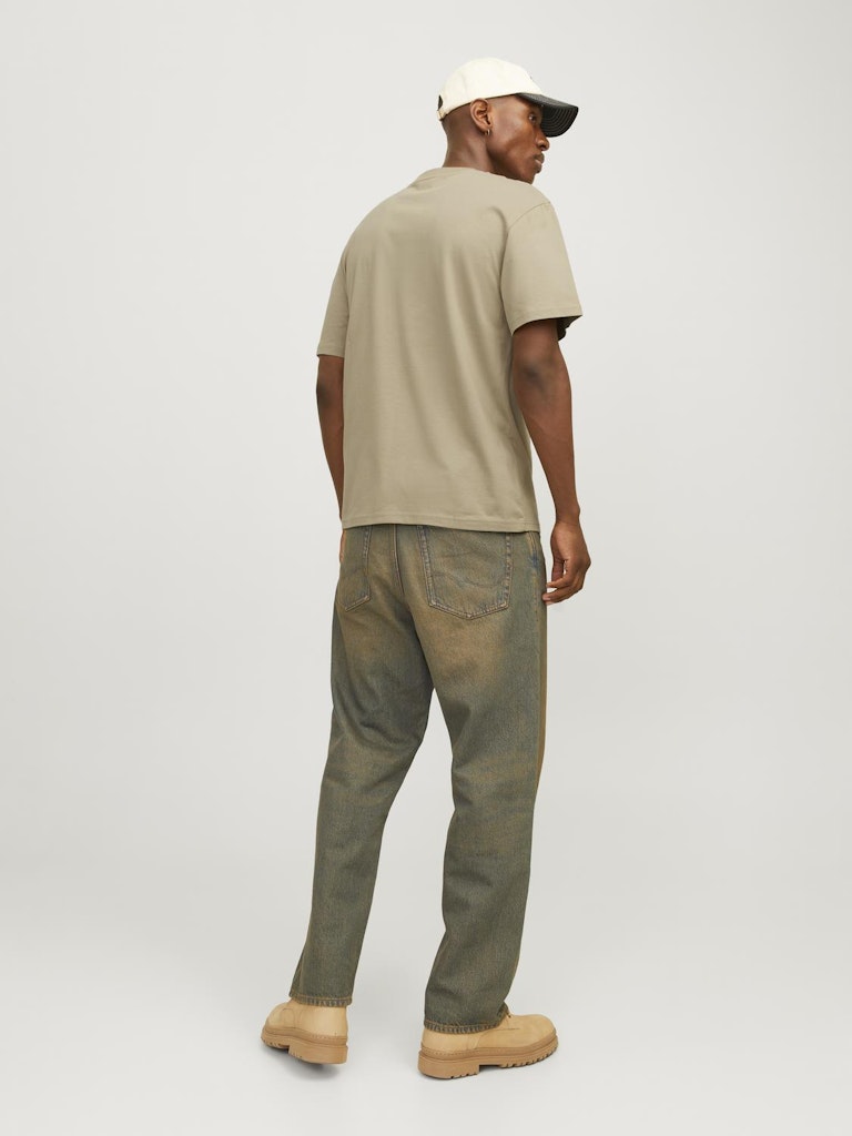 Vesterbro Silver Sage Crew Neck Tee-Back view