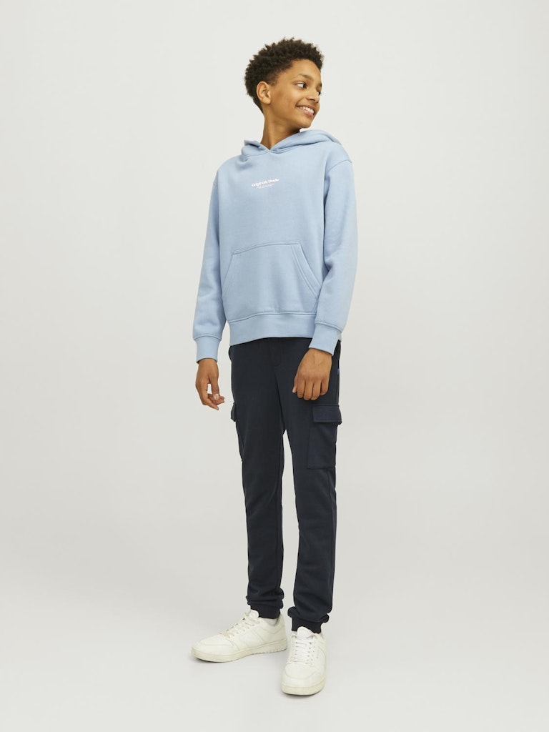 Vesterbro Sweat Junior Mountain Spring Hoodie-Full model view