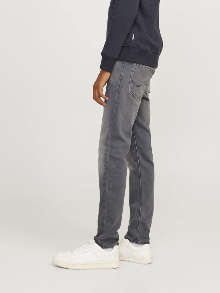 Jack Jones Youths Glenn 998 Junior Boys Grey Slim Jean Grey Denim detail view