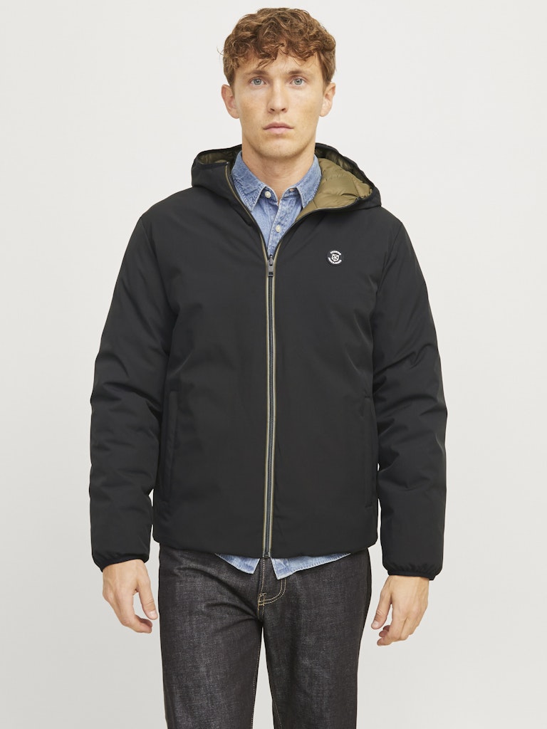 Brook Reversible Black Jacket