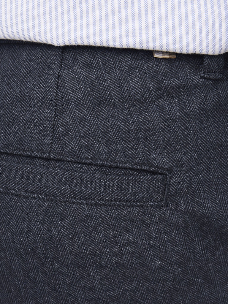 JACK & JONES Marco Henry Navy Chino Navy Blazer flat front view