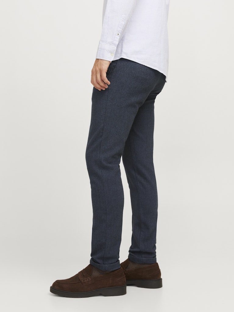 JACK & JONES Marco Henry Navy Chino Navy Blazer model front view