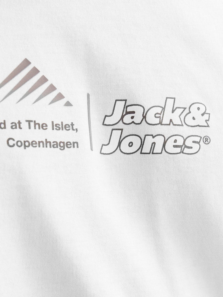 JACK JONES CORE Lima Logo Bright White Tee Bright White alternate view