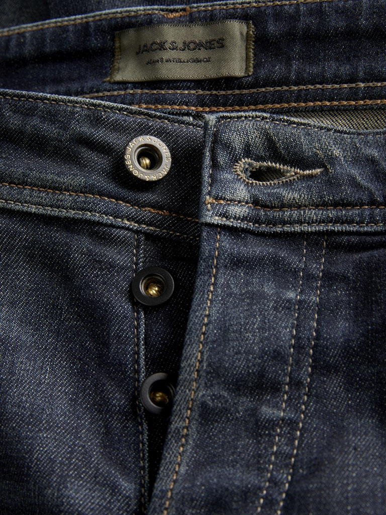 Men's Mike Original 156-Blue Denim-Button View