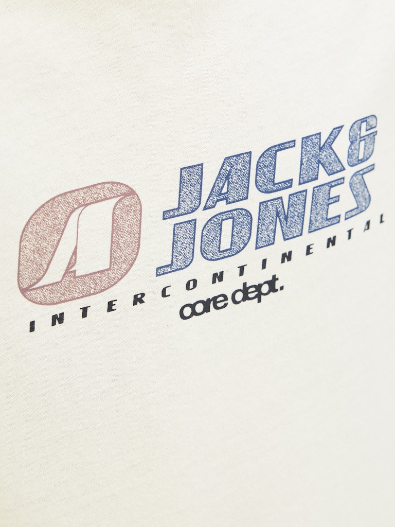 Tier Front Print Tee Short Sleeve Junior-Sweet Corn-Close Up of Logo