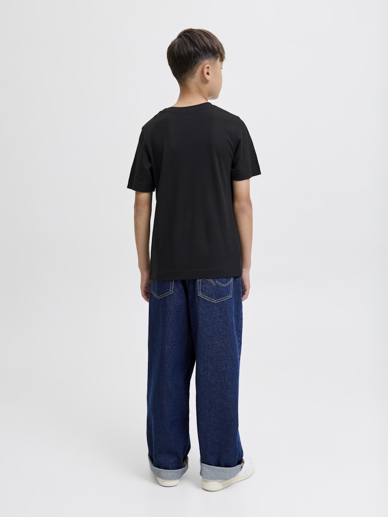 Condor Short Sleeve Tee Junior-Black-Back View