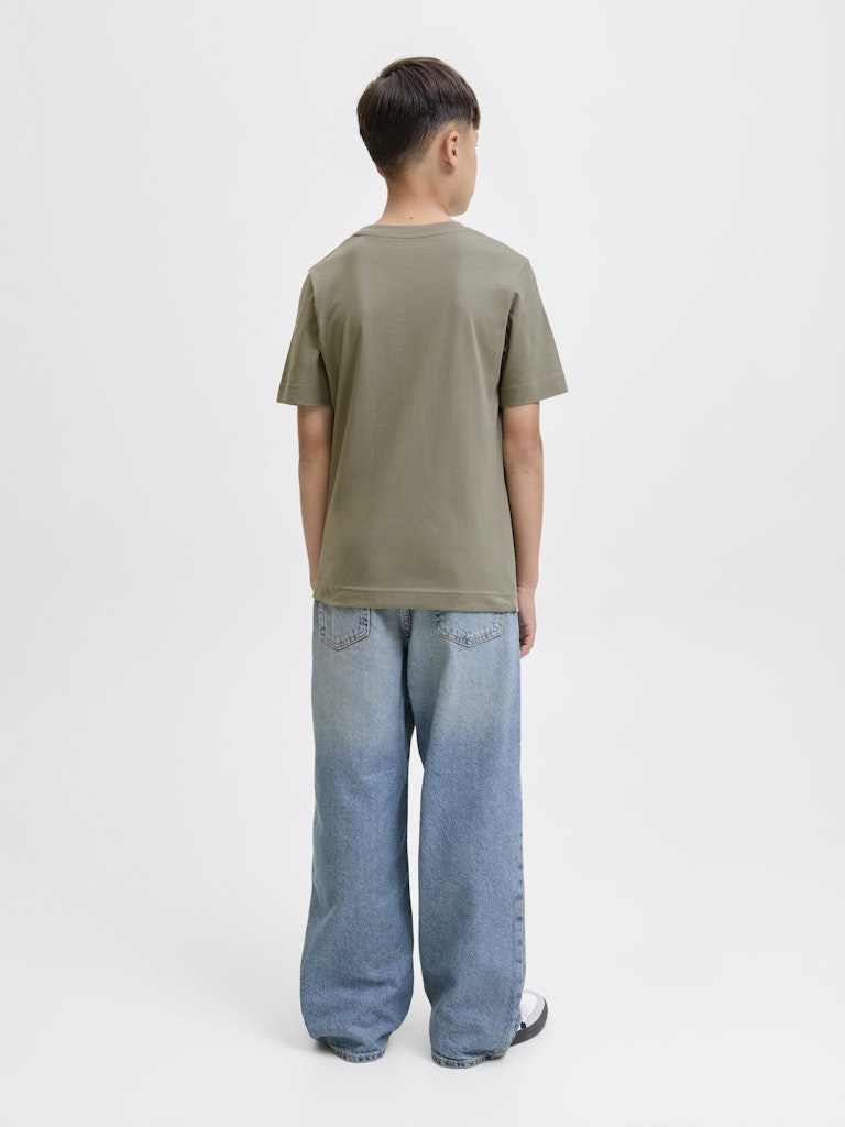 Condor Short Sleeve Tee Junior-Vetiver-Back View