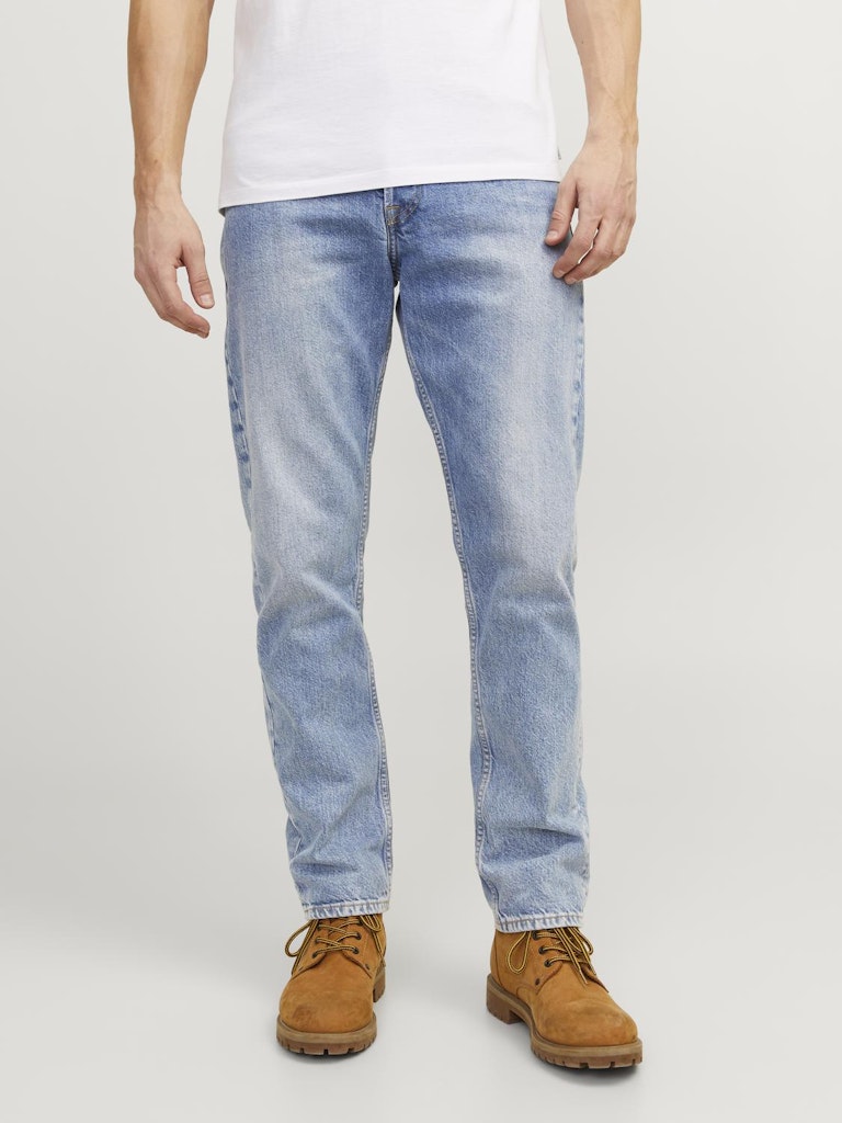 JACK & JONES Chris 920 Blue Denim Loose Fit Jeans BLUE DENIM front view