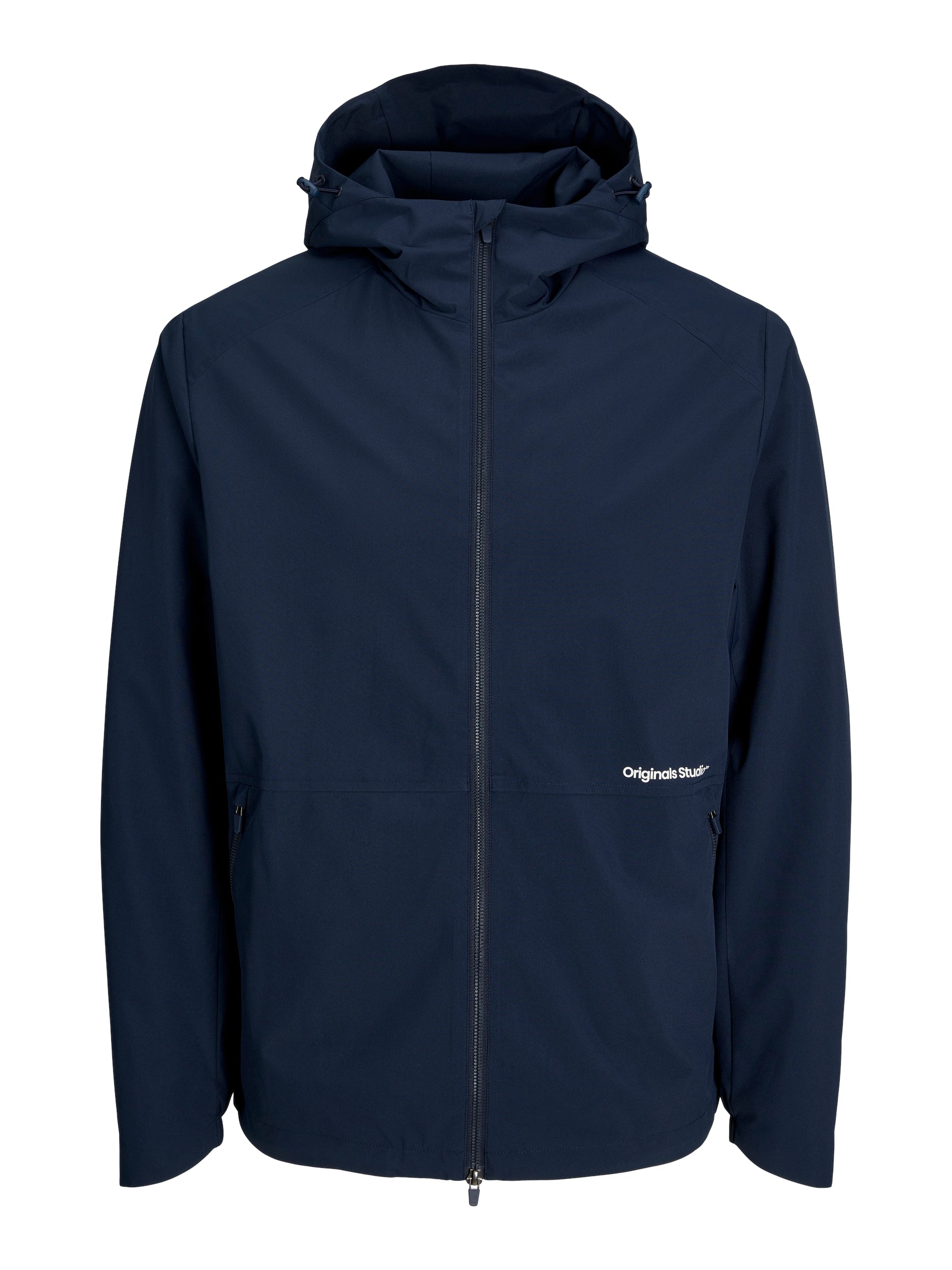 Men's Vesterbro Light Jacket-Navy Blazer-Ghost Front View