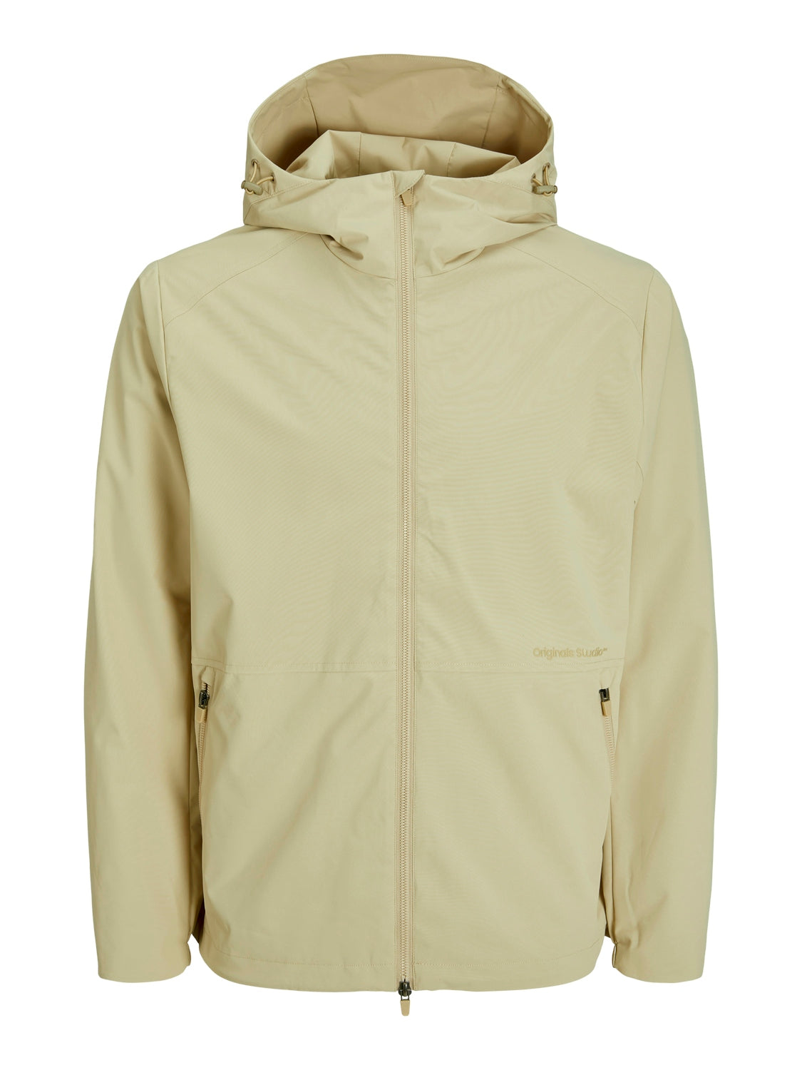 Men's Vesterbro Light Jacket-Fields Of Rye-Ghost Front View