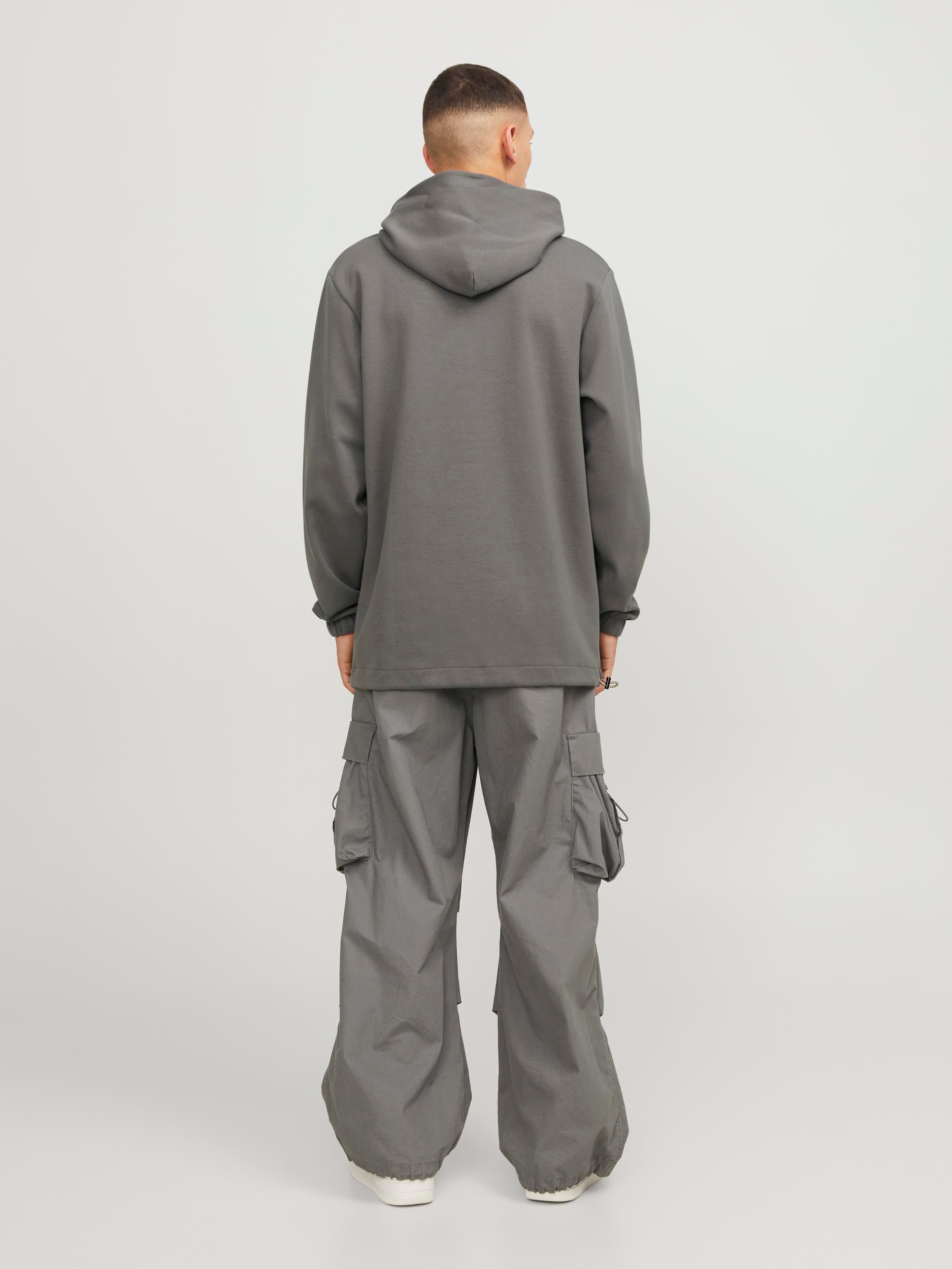 Men's Altitude Sweat Hood-Gargoyle-Model Back View