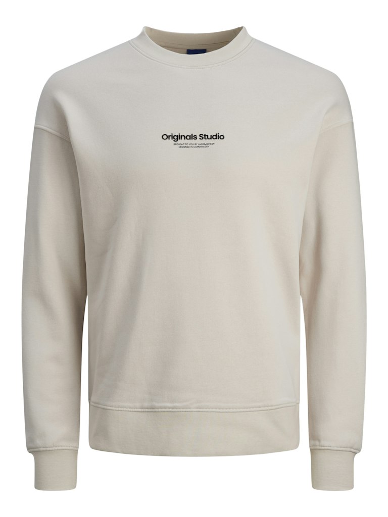 Men's Vesterbro Sweat Crew Neck-Moonbeam-Front View