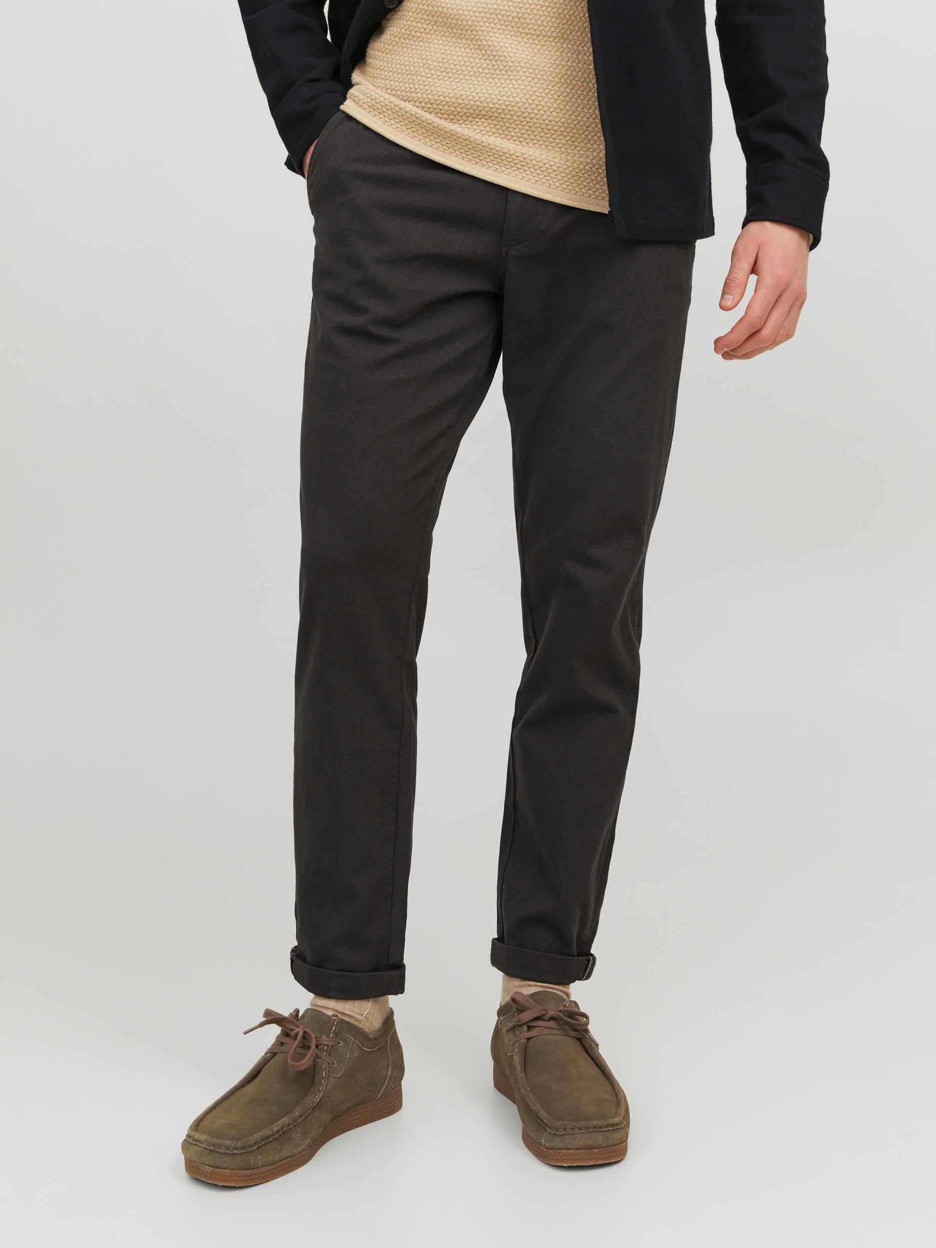JACK & JONES Marco Fury Chino-Mulch Mulch front view