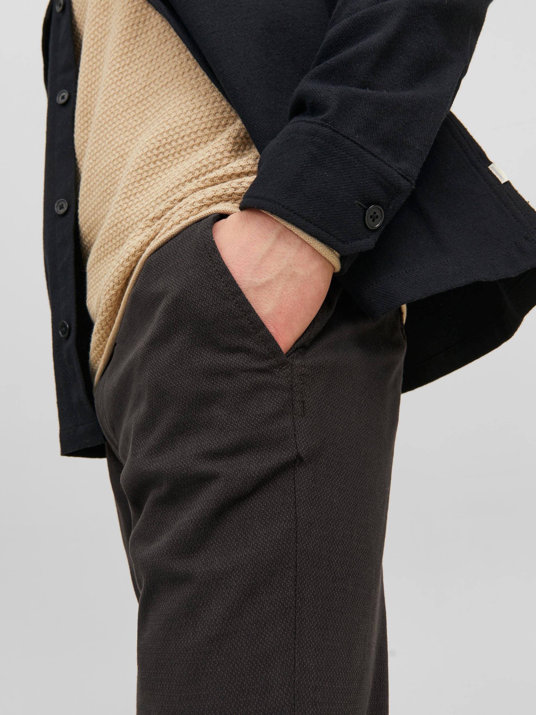 JACK & JONES Marco Fury Chino-Mulch Mulch back view