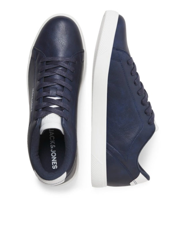 Boss Navy Sneaker-Top down view