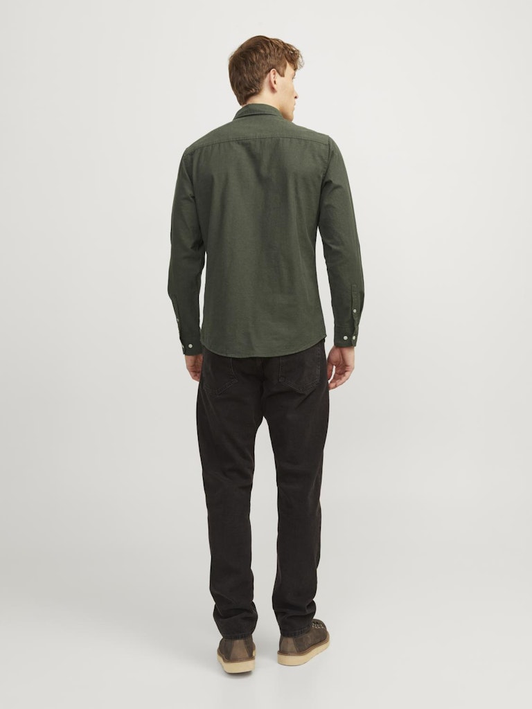 JACK & JONES Oxford Forest Night Shirt Forest Night detail view