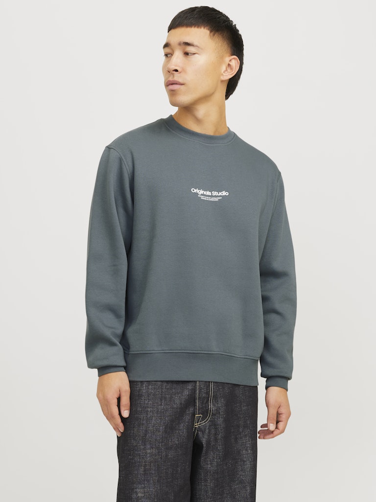 JACK JONES ORIGINALS Vesterbro Stormy Weather Sweat Stormy Weather front view