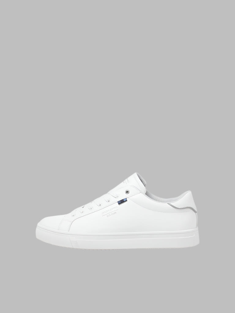 Bale Bright White Sneaker-Left, side view