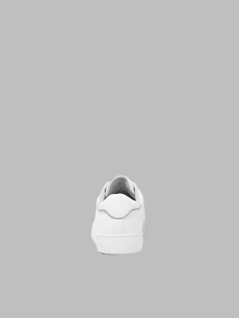 Bale Bright White Sneaker-Heel view