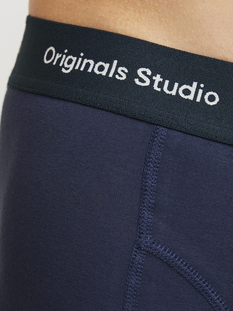 JACK & JONES Vesterbro Solid Trunks 3 Pack-Ocean Cavern Ocean Cavern detail view