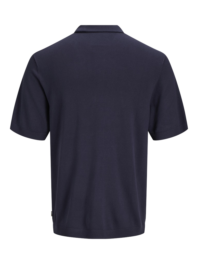 JACK JONES PREMIUM William Knit Polo Short Sleeve-Night Sky Night Sky alternate view