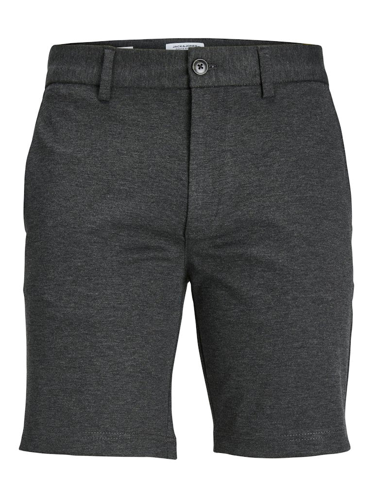 JACK & JONES Marco Cooper Dark Grey Chino Shorts Dark Grey Melange front view