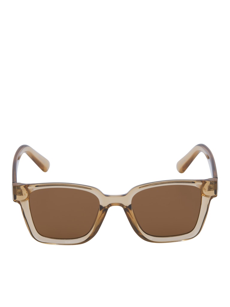 JACK & JONES Pontus Sunglasses - Brown Stone Brown back view