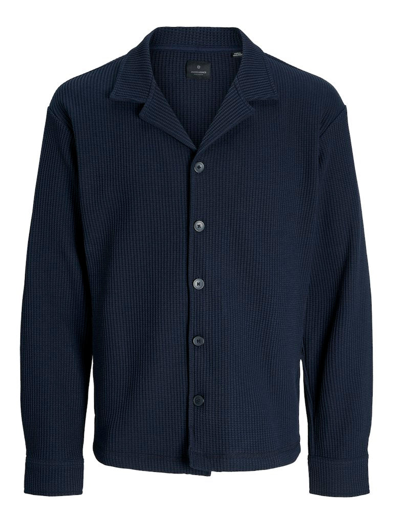 Lemar Navy Sweat Overshirt